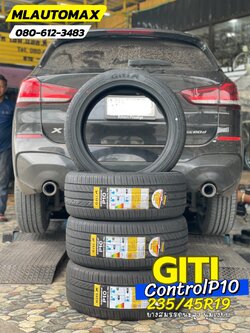 BMW_X1🚘เปลี่ยนยาง 🛞🐘#GITI_ControlP10_235/45R19