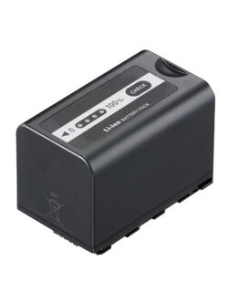 Panasonic AG-VBR58E Battery rated at 5800mAh at 7.2VDC