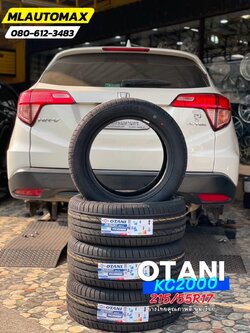 🚘 #HONDA_HRV🛞เปลี่ยนยาง #OTANI #KC2000 215/55R17