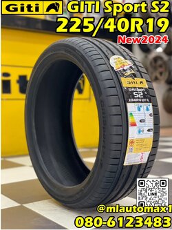 GITI SPORT S2 225/40R19 ยางใหม่ปี2024