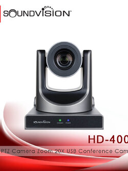 SoundVision HD-400U HD PTZ Camera Zoom 20X USB Conference Camera
