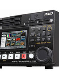 Panasonic AJ-PD500 Memory Card Half-rack P2 HD recorder