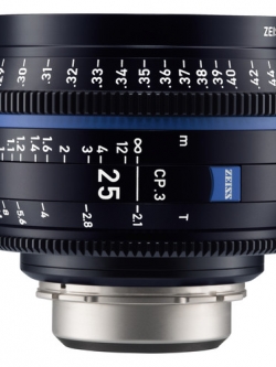 เลนส์ Zeiss CP.3 25mm T2.1 Compact Prime Lens (Canon EF Mount, Feet)