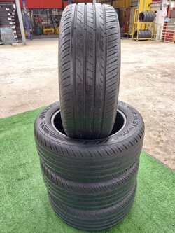 ยางมือ2 สภาพดี ขอบ16"ยี่ห้อ HANKOOK S1 215/55R16