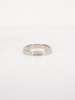 แหวน Cartier C De Cartier Band Platinum950 ไซส์48# (Used)