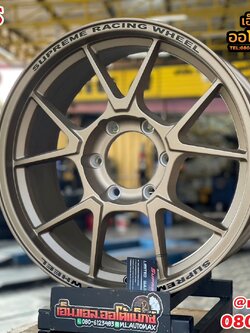 #ล้อแม็กซ์ใหม่ขอบ18" #TC005 18x8.5J ET25 6x139.7 สีน้ำตาล