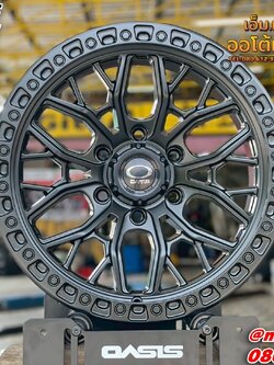 OASIS ETERNAL1 ขนาด 17x9 ET0 6x139.7 สี Matt Black