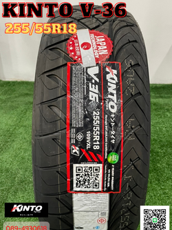 Kinto V36 255/55R18 ยางใหม่ปี2022