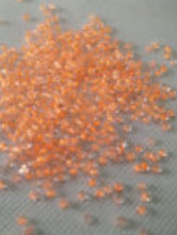 ลูกปัด สีส้ม 2 ม.ม. 15 กรัม (1,000 เม็ด)