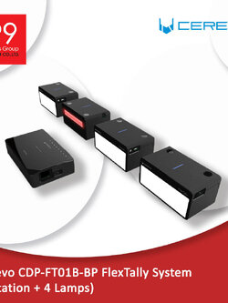 Cerevo CDP-FT01B-BP FlexTally System (1 Station + 4 Lamps)