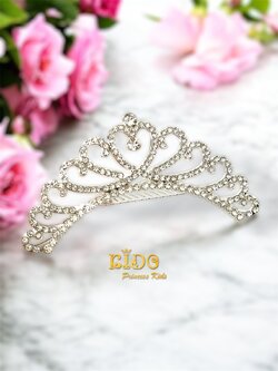 หวีเสียบเพชร(หน้าร้านอยู่รัชดา)KF742 มงกุฎเด็ก ประดับผม