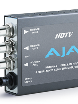AJA HD10AMA Analog Audio Embed/Disembed
