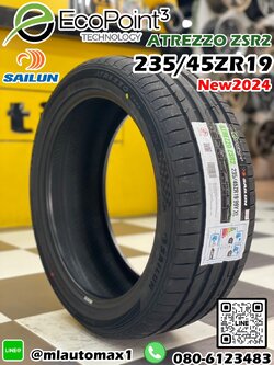 ยาง #Ecopoint3 By Sailun 235/45ZR19 ยางใหม่ปี2024