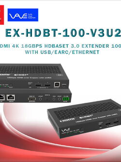 Vave-EX-HDBT-100-V3U2/Extender
