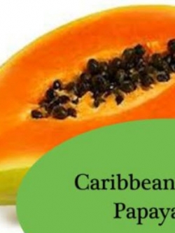 มะละกอ เรด แคริบเบียน (Carribbean Red) / 10 เม็ด