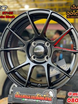 #LENSO #91G 15x7 ET+35 4x100 สีดำ สวยคมทุกมิติ #ล้อแท้เลนโซ่