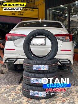 🚘 #HONDA_CIVIC🛞เปลี่ยนยาง #OTANI #KC2000 215/55R16