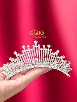 หวีเสียบเพชร(หน้าร้านอยู่รัชดา)KF746 มงกุฎเด็ก ประดับผม