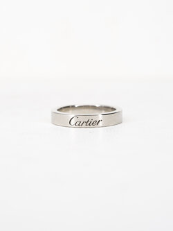 แหวน Cartier C De Cartier Band Platinum950 ไซส์45# (Used)