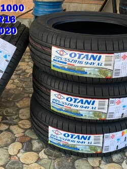 ยางใหม่ Otani KC2000 205/55R16 ยางไทย ยางใหม่ปี2020 ราคาพิเศษพร้อมติดตั้งฟรี สนใจสอบถามเพิ่มเติมได้ค่ะ