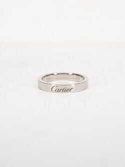 แหวน Cartier C De Cartier Band Platinum950 ไซส์49# +การ์ด (Used)