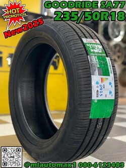 ยาง Goodride SA77 235/50R18 ยางใหม่ปี2025 (4เส้น )
