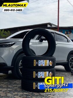 HONDA_HRV🚘❤️💫 🛞🐘#GITI_SynergyH2_215/60R17