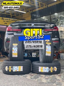 BMW_520d🚘 🛞🐘#GITI_SportS2_245/45R18 ❤️ 🛞 #GITI_SportS2_275/40R18