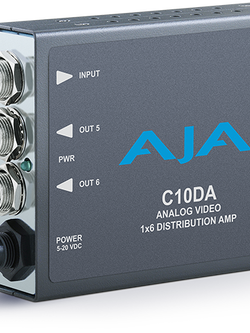 AJA C10DA Analog Video 1x6 Distribution Amplifier