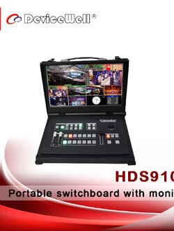 Devicewell HDS9106 Portable switchboard with monitor