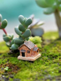 บ้านเรซิ่นเล็ก (S) สไตล์ Pastoral (B)