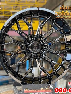 ล้อแม็กใหม่ขอบ20 งาน #HOF_RACING_WHEEL 20x9.5 6x139.7 ET0 สีดำเงา