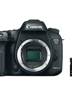 กล้อง DSLR Canon EOS 7D Mark II with W-E1 Wi-Fi Adapter