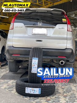 #HONDA_HRV🚘❤️💫 🛞🐘#SAILUN_SH406_225/65R17