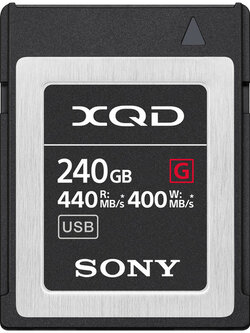 Sony 240GB G Series XQD Memory Card