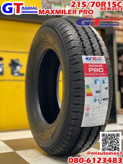 ยางใหม่กระบะบรรทุกสุดคุ้ม GT RADIAL ยางรถยนต์ รุ่น MAXMILER PRO 215/70R15 ยางใหม่ปี2023