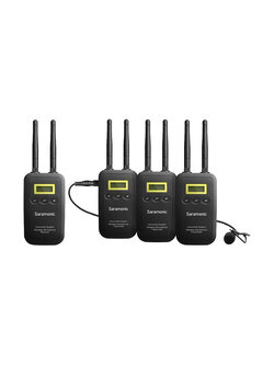 Saramonic VmicLink5 Set 3 (RX+TX+TX+TX) ไมโครโฟนไร้สาย คลื่นความถี่ 5.8GHz