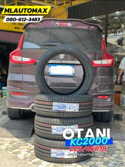 🚘 #SUZUKI_ERTIGA🛞#เปลี่ยนยาง #OTANI #KC2000 225/45R18