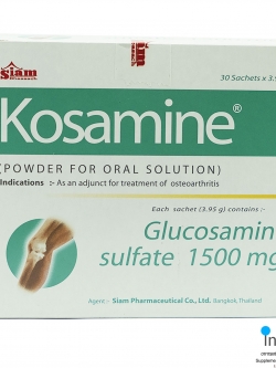 Kosamin Glucosamine Sulfate 1500mg สนใจสั่งซื้อทักไลน์ครับ
