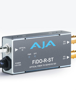 FiDO-R-ST 1-Channel Single-Mode ST Fiber to 3G-SDI Receiver