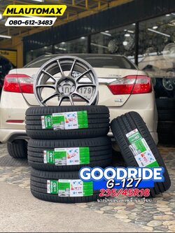 TOYOTA_CAMRY 🚘เปลี่ยนยาง🛞🐘#GOODRIDE_G-127_235/45R18 ❤️ 🛞