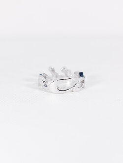 แหวน Cartier Signature Limited edition ทองขาว18K ไซส์ 48# (Used)