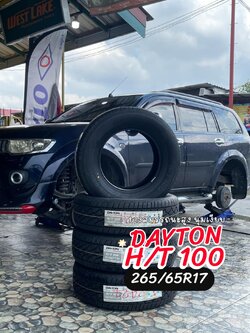 ❤️ #MITSUBISHI_PajeroSport 🚘❤️💫 🛞🐘#DAYTON_HT100_265/65R17