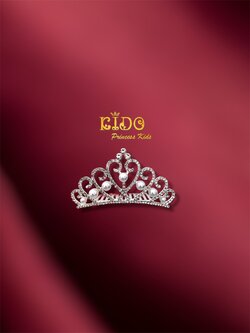 หวีเสียบเพชร(หน้าร้านอยู่รัชดา)KF736 มงกุฎเด็ก ประดับผม