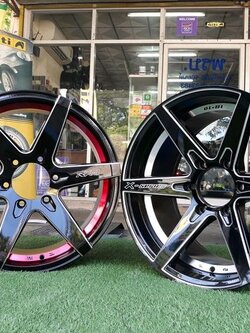 ล้อแม็กขอบ18 สีดำXR-6 x-series ขนาด6รู139