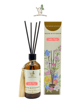 ก้านน้ำหอม กลิ่นขนมเจลลี่ Jelly Pop Reed Diffuser