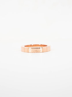 แหวน Cartier Lanieres ทองชมพู18K ไซส์ 47# (Used)