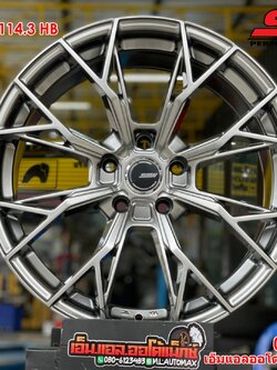 ล้อแม็กซ์ SSW S389 ล้อแม็กซ์ขอบ18 กว้าง8.5 ออฟ+38 5รู114 สีไฮเปอร์แบล็ค