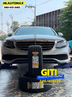 #ยางรันแฟลต #GITI_Runflat 🛞#Giti ControlP10 Runflat 245/40RF19🛞