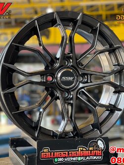 ล้อแม็กซ์ใหม่ขอบ15 สวยหรู สีชา SSW390 15x6.5 ET35 4x100 GMD